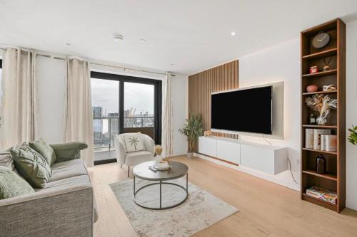 Canary Wharf Apartment | Canary Wharf Luxury 3BR Skyline Residence