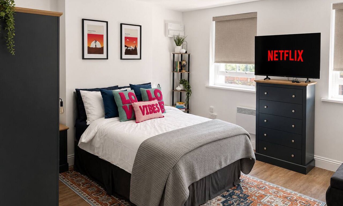Spitalfields Apartment | Shoreditch Studio Flat near Brick Lane & Liverpool St with Wi-Fi, Washer & Dryer