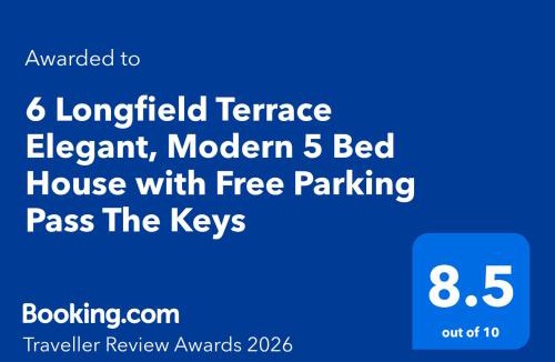 Bootham House | 6 Longfield Terrace Elegant, Modern 5 Bed House with Free Parking Pass The Keys