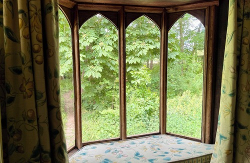 Chevington Cottage | A unique Suffolk timber-framed cottage set within private lawns and woodland.