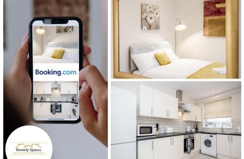 Bedford Apartment | Bedford Hospital Victoria Apartments A and B By Homely Spaces Short Lets & Serviced Accommodation