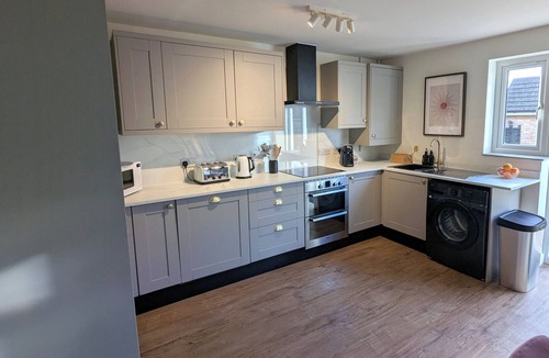 Corby House | Cherrytrees | Corby | Spacious Stylish Home | Sleeps 9 | Work & Family | Parking