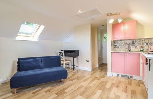 Dolphin Cottage | HAY LOFT AT EBENEZER CHAPEL, pet friendly, with a garden in Milwr