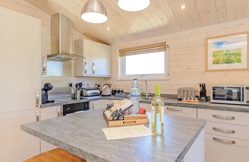 Ashover Ski Chalet | Luxurious lodge with stunning countryside views.