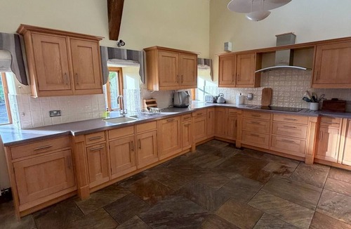 Fence House | Luxury Countryside Barn Sleeps 15 | Views, Fireplace, Piano