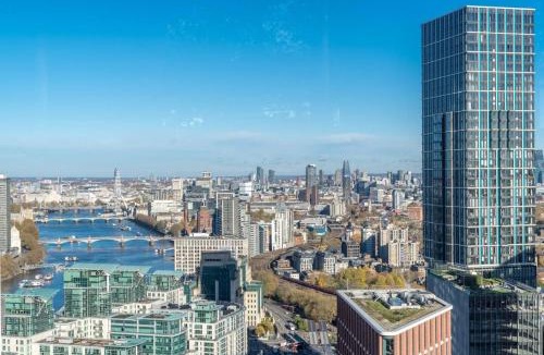 Vauxhall House | Modern London Skyscraper Panorama views Superhost