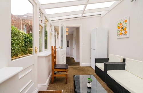 Sheffield House | Spacious Sheffield group home with fireplace, piano and garden
