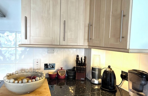 Town Apartment | Stylish 1 Bed Penthouse Apartment With Large Cityscape Balcony