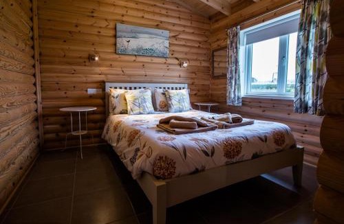 Selby House | Teal Lodge - Nordic Log Cabin with private hot tub