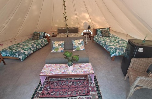 Clare Other | The Old Waterworks - Saturn 6m bell tent