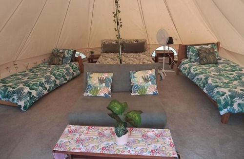 Clare Other | The Old Waterworks - Saturn 6m bell tent