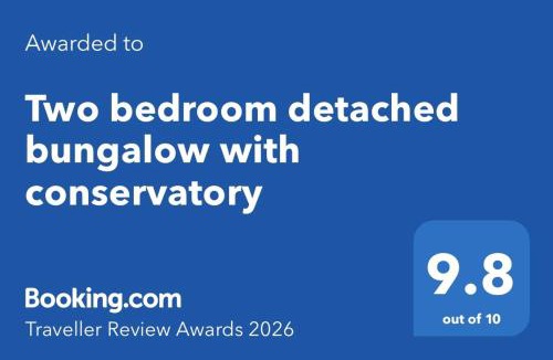Bottesford House | Two bedroom detached bungalow with conservatory