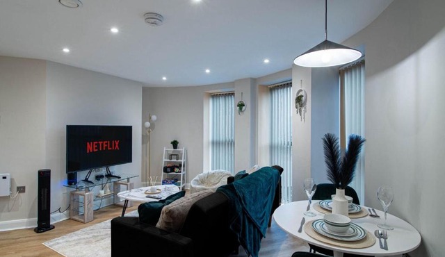 1Bed Modern Central Leeds Apt By Victoria Quarter