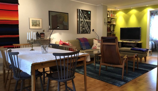 Bright & cozy apartment in a central & popular area next to main fairs & events in Södermalm