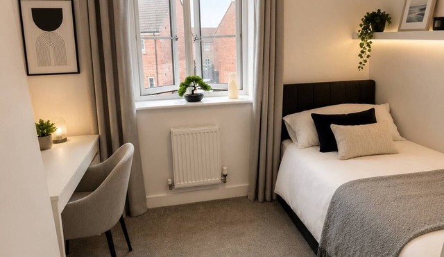 Cozy Peaceful Perfect for Professionals, NHSstaff & Care Workers with Breakfast