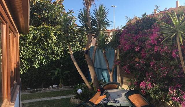 Large and charming house next to Playa de Los Lances (with garden and parking). in Tarifa ( Cádiz ).