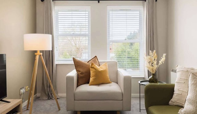 Modern Leamington Spa Apartment w/Free Parking