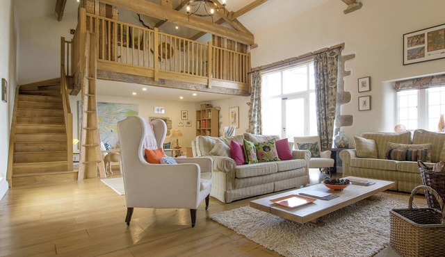 Spacious 3 bedroom barn in the heart of the Yorkshire Dales with access to an award winning wellbeing resort