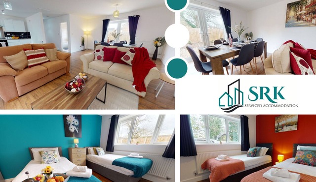 SRK - Private and Spacious Luxury Apartments with Free Parking