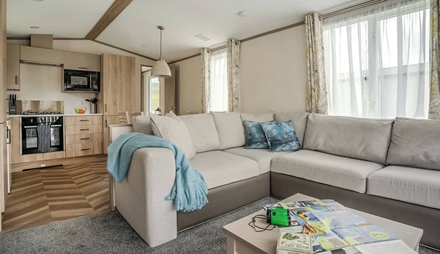 The Luxury 2 Bed is a quality sleeps 6 holiday Home with contemporary features.