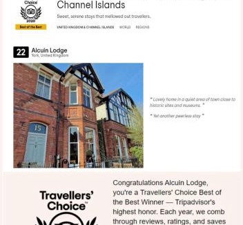 Bootham House | Alcuin Lodge Guest House