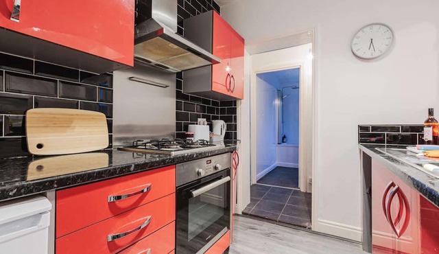 Double bedroom with fitted wardrobes