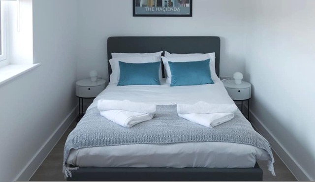 Luxury Manchester Apartment - Blue