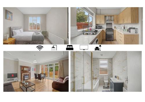 5BR House, Ideal For Groups, Parking, Sleeps 10