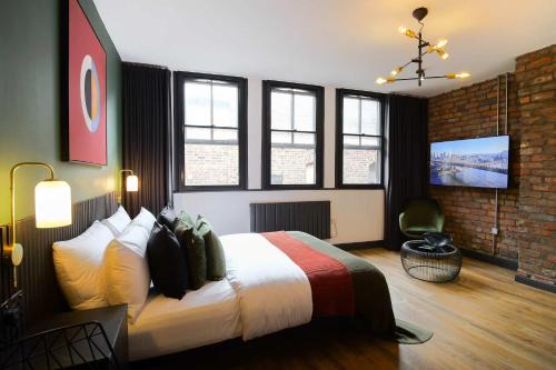 Stylish Northern Quarter Studio, Ideal for Leisure & Work Stays